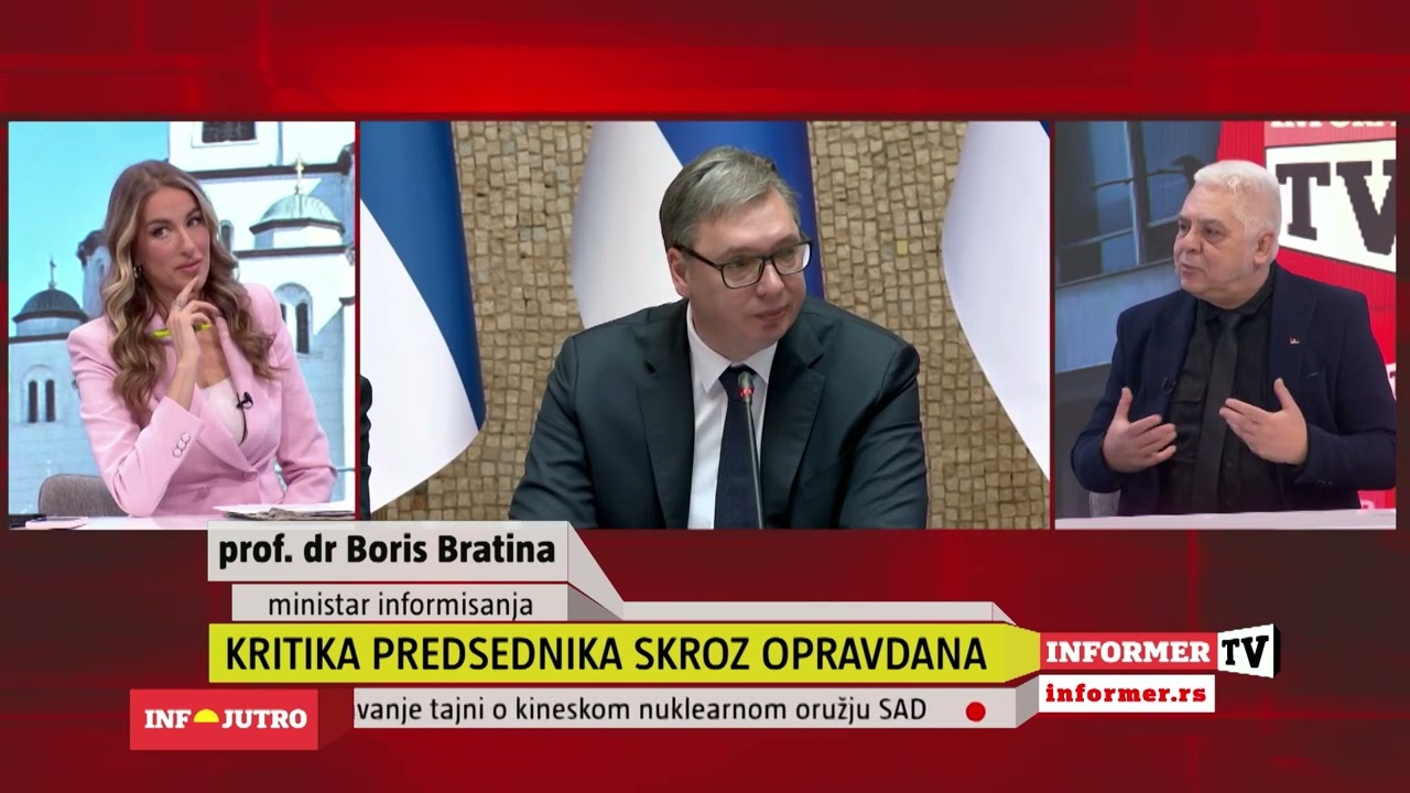 INFO JUTRO - Moramo slušati glas naroda