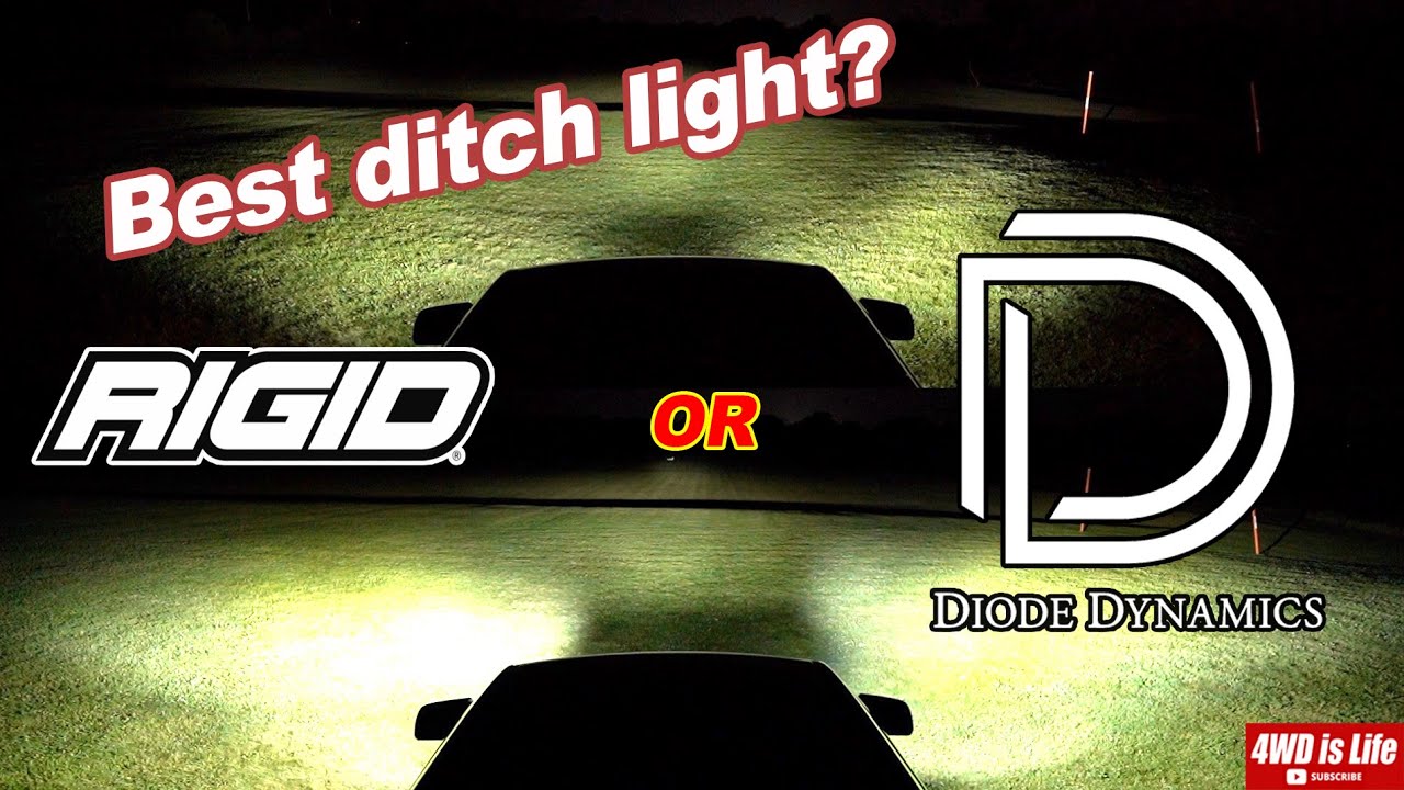 Rigid Industries против Diode Dynamics — сравнение фар для бездорожья