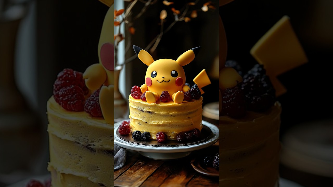 Pokemon Birthday Cake Designs l Pikachu Cake Decorating Ideas 