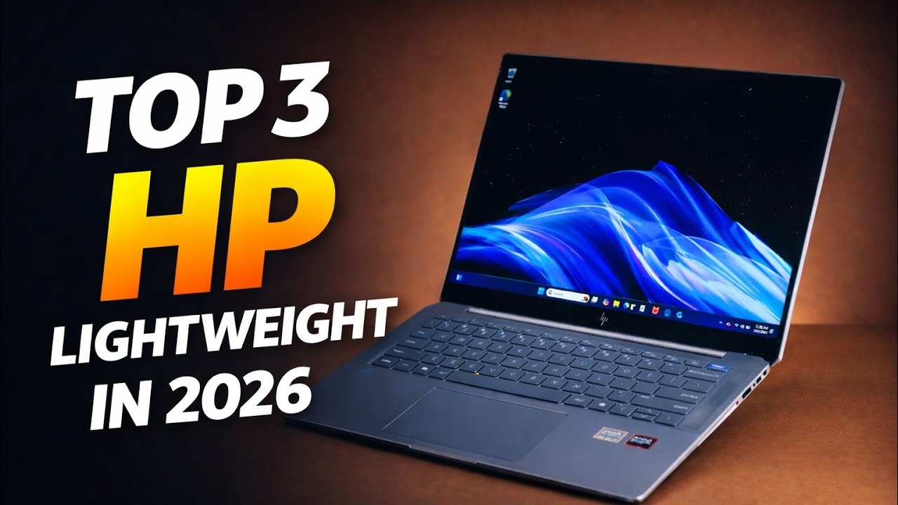 Топ-3 легких ноутбуков HP, которые стоит купить в 2026 году.