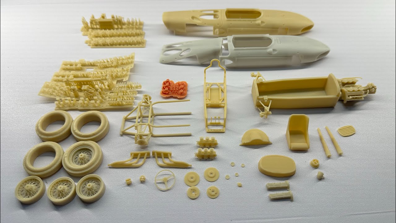 I 3D Resin Printed a Ferrari 156 Sharknose