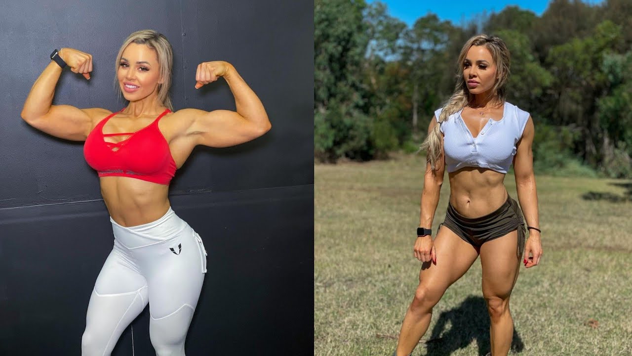 STEPHANIE SANZO🥰gym💪🏼💪🏼 workout | Girls must watch