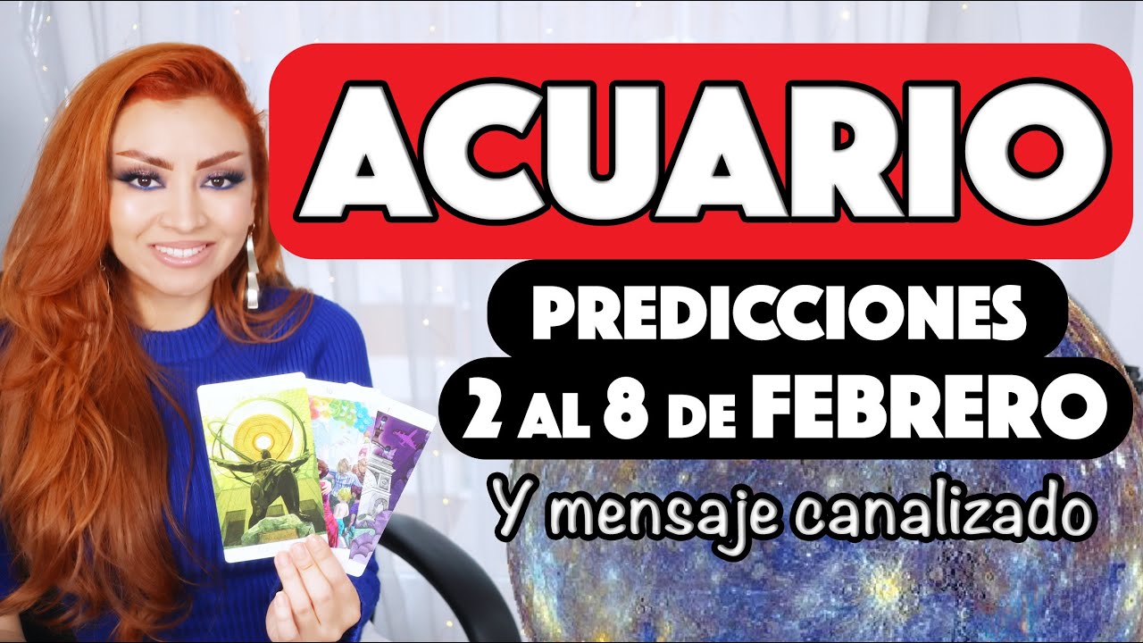 ACUARIO ♒️ EMADRE MÍA!!! NO HAGAS NADA HASTA HABER VISTO ESTE VIDEO!! VIENE POR IMPULSO!!