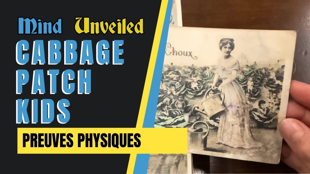 Preuves physiques des Cabbage Patch Kids |Les cartes postales du repeuplement