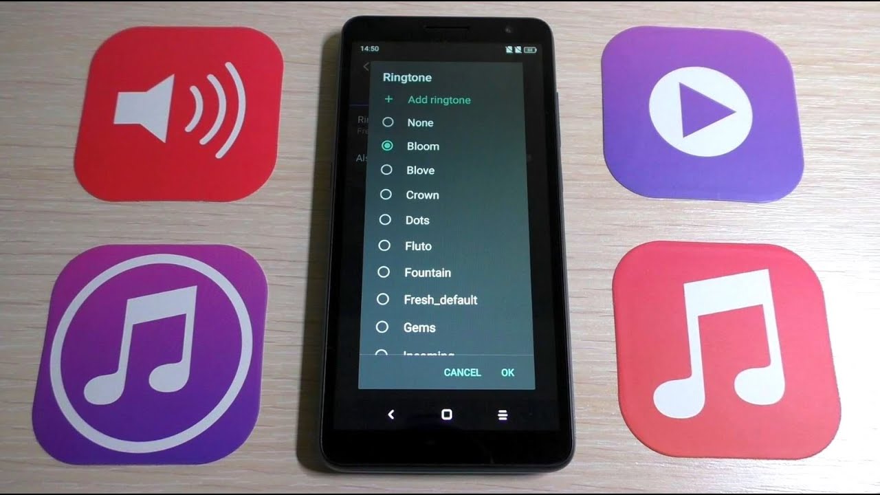 Alcatel 1A Stock Ringtones