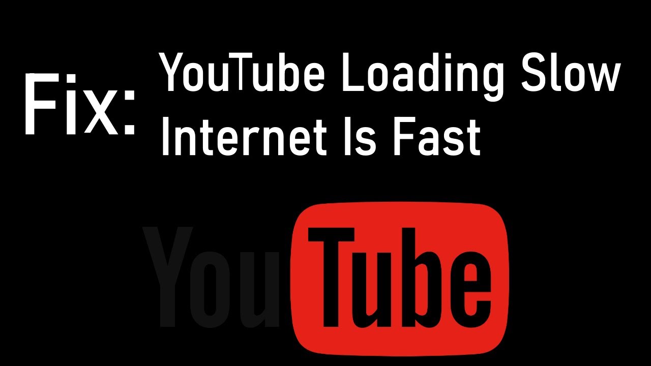 YouTube медленный, но Интернет быстрый (ИСПРАВЛЕНО)