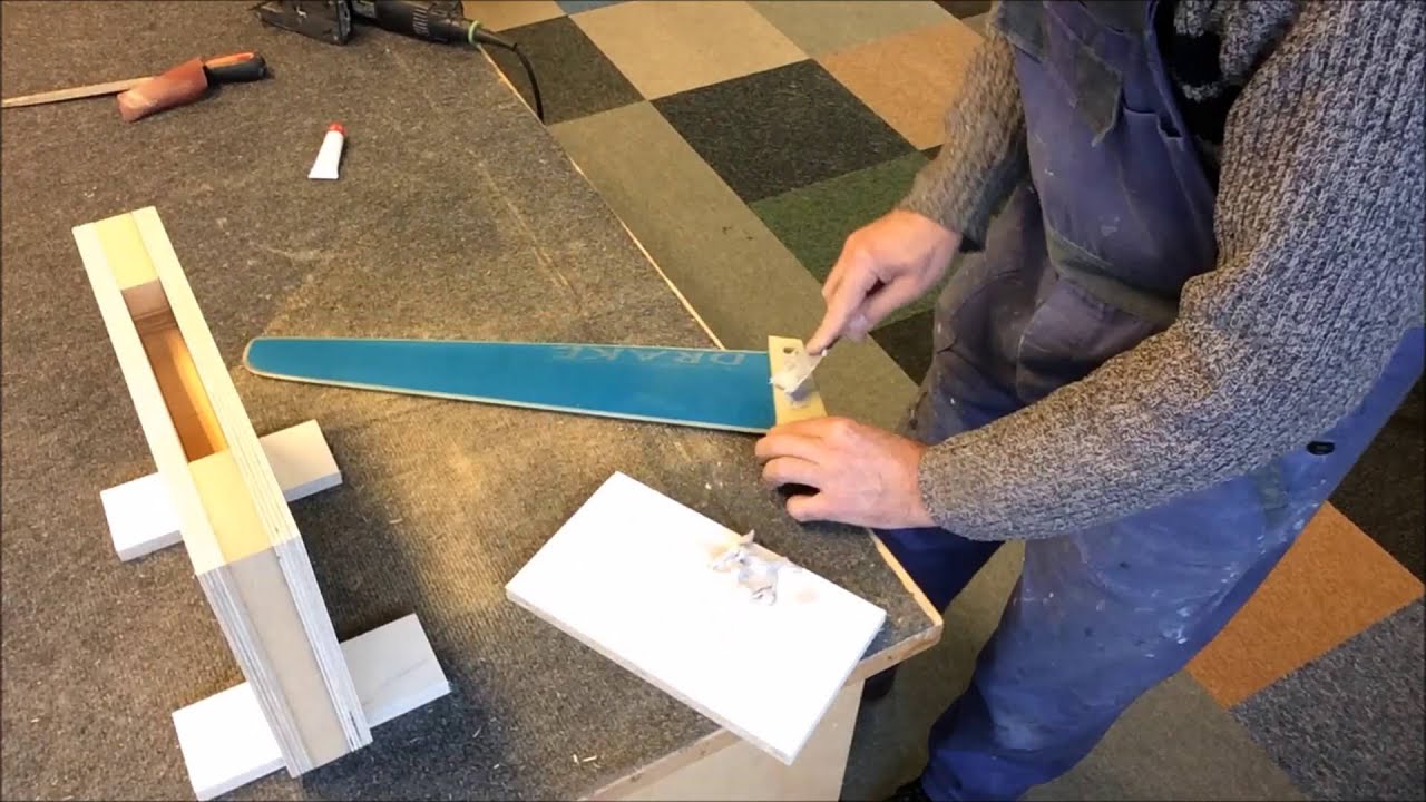 make your windsurf fin shorter ! (not at the tip), change the rake!!! DIY - Rob Rock windsurfboards