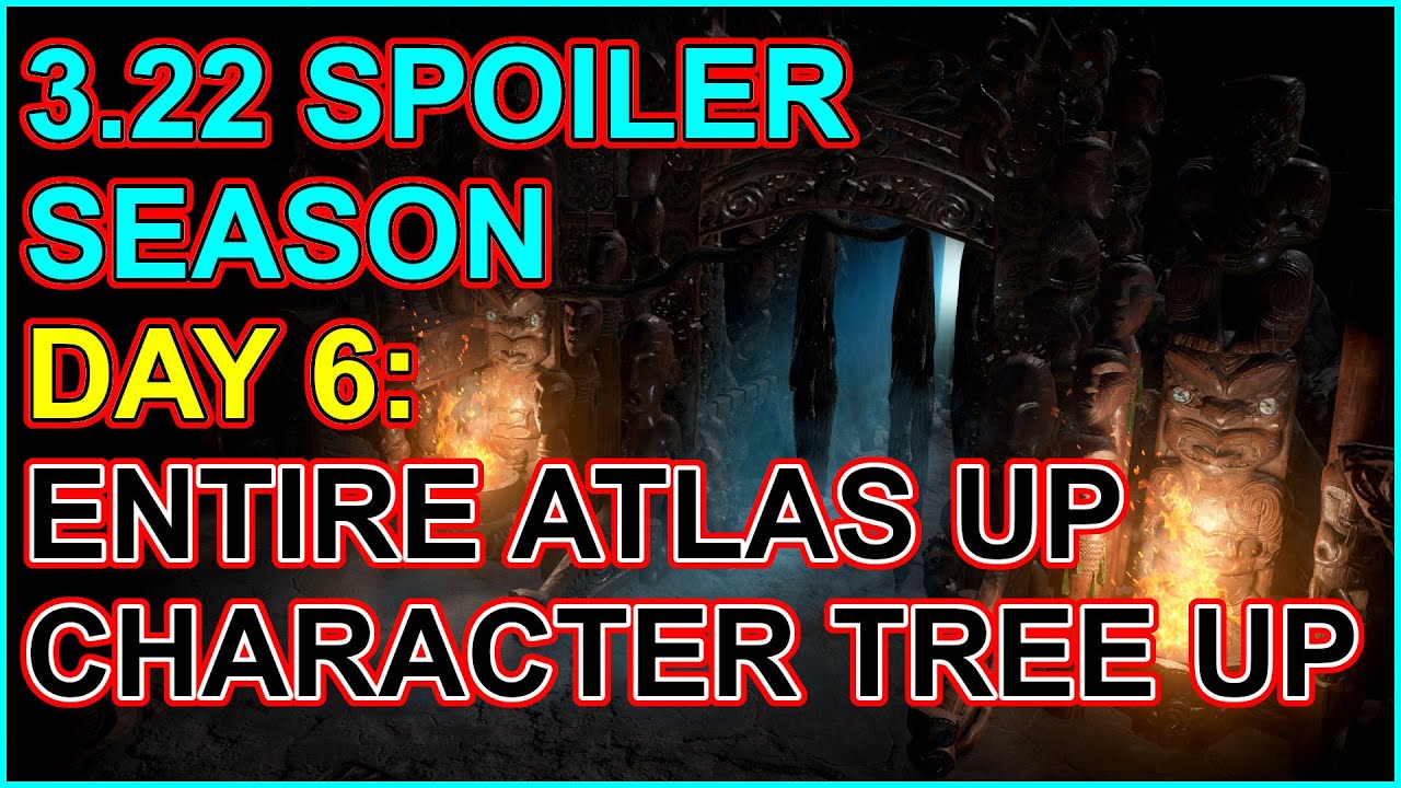 3.22 Spoiler Season Day 6: Atlas Passive Tree Planner Up, QOL - POE Path of Exile Ancestors Trial