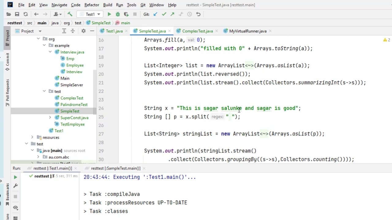 Примеры вопросов на собеседовании по Java | Массив, ArrayList, Палиндром, Потоки
