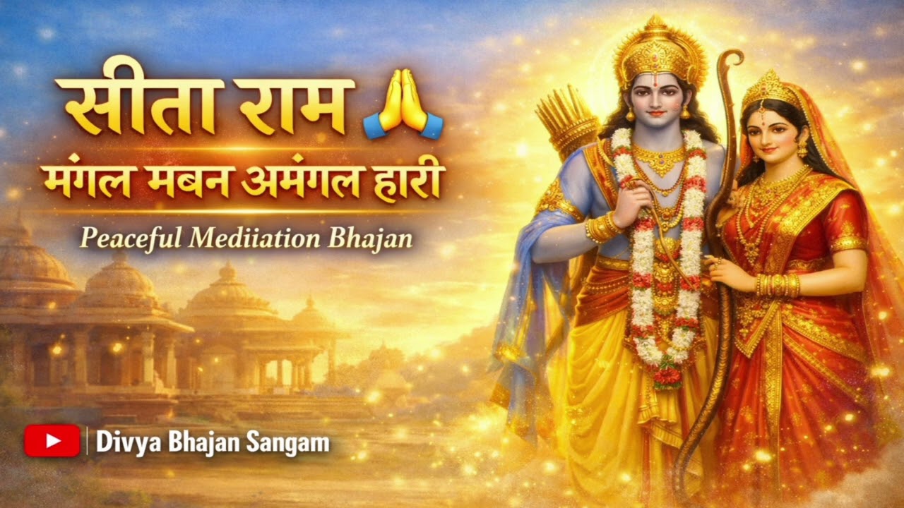 “ मंगल भवन अमंगल हारी | Ramcharitmanas Chaupai | Peaceful Meditation Bhakti Song 2026”