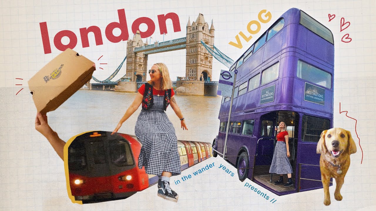 london diaries // dr martens shopping, dogsitting & harry potter tour