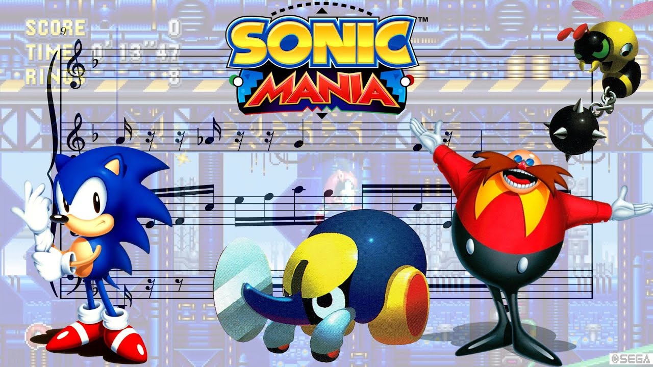 Sonic Mania - Metallic Madness: Act 1 [Piano Recreation]