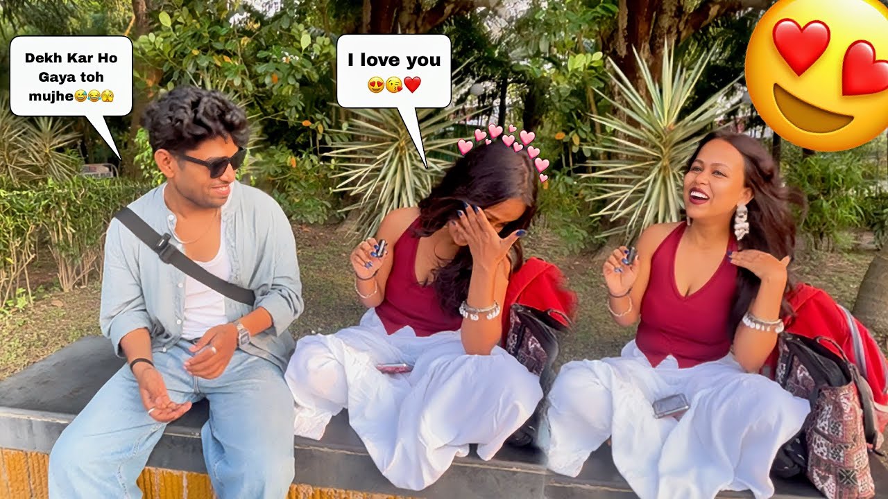 College Ki Ladki Set Karli 😍❤️😂Power Of Pickup Line 💀 Must Watch 👍