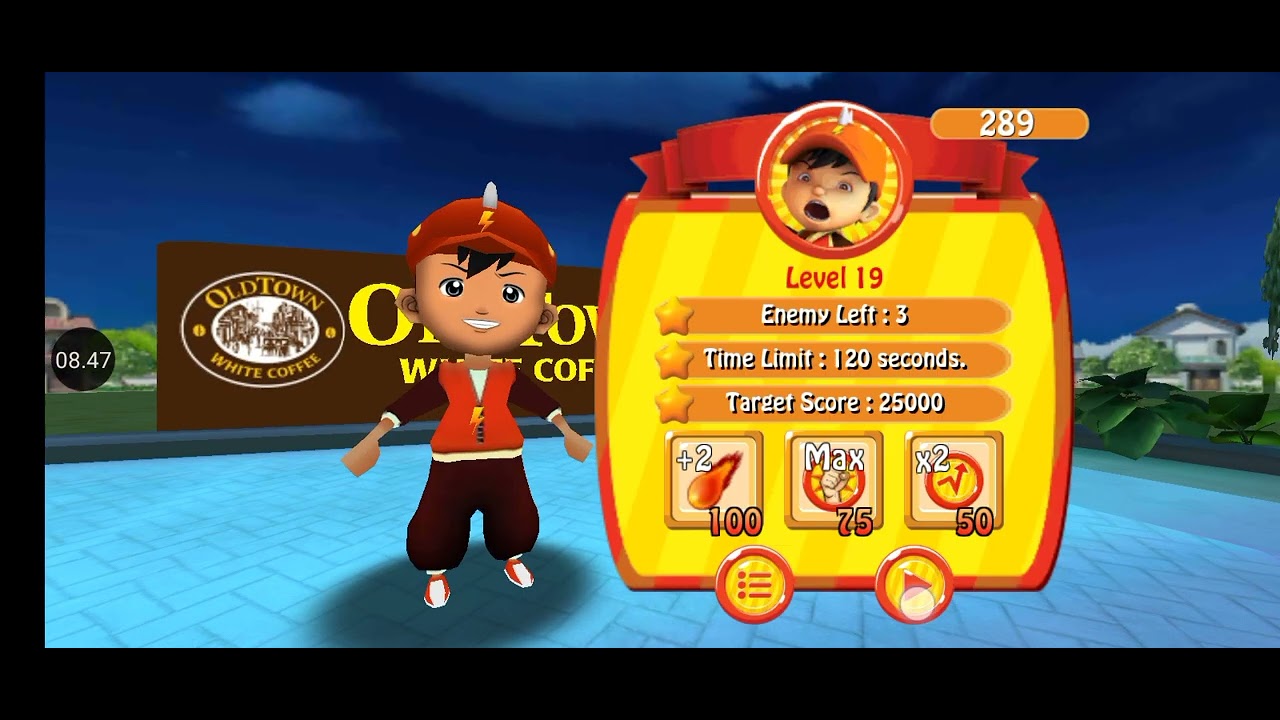 Lanjut main game BoBoiBoy bounce blast sampe chapter 1 selesai 