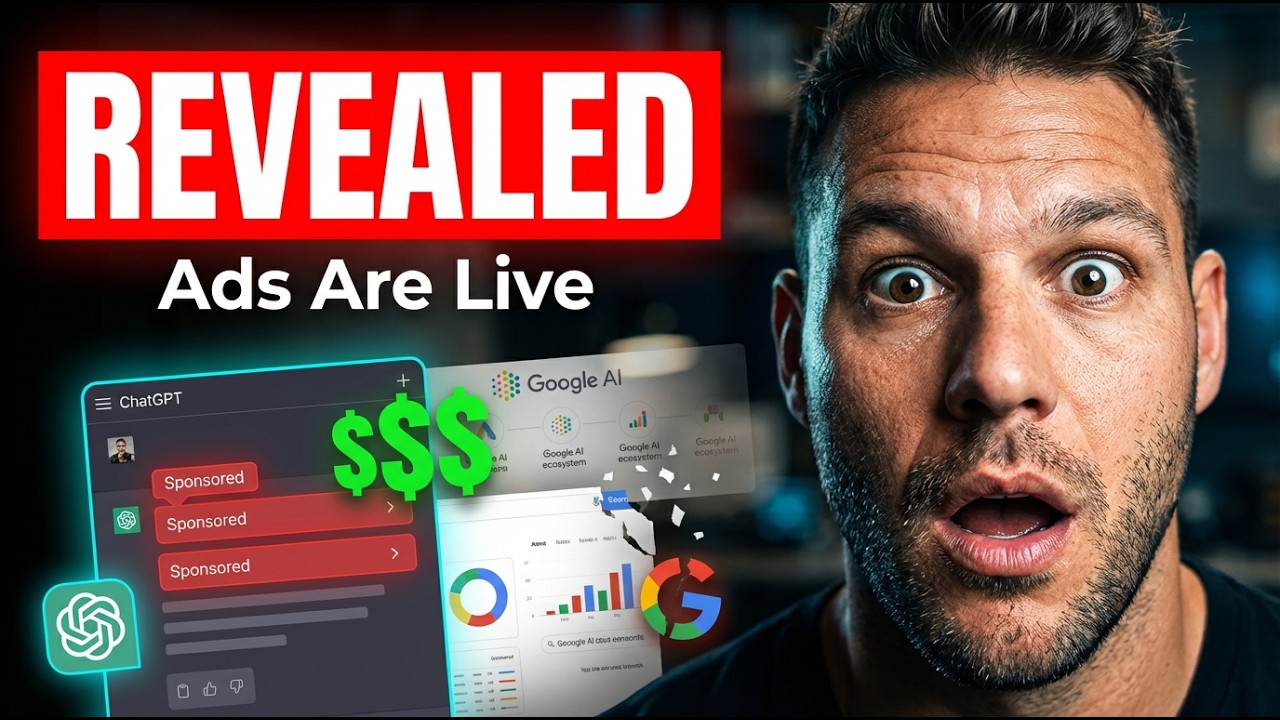 OpenAl Just Slipped Ads Into ChatGPT - Google's Al Money Machine Exposed!