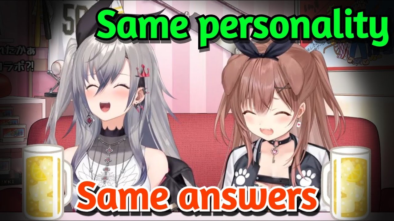 Korone and Riona Realized That They're the Same Person During Their First Off-Collab? [Hololive]