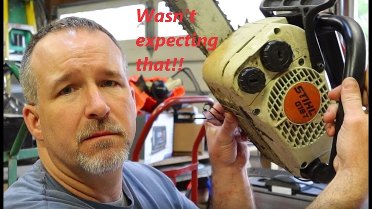 Stihl 019t Carb Swap/ and an UNEXPECTED surprise/ Flywheel mod