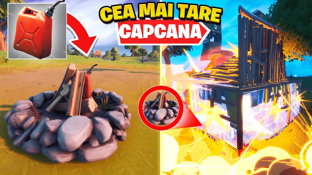 Cea Mai Tare *CAPCANA* | Cand aprinzi *FOCUL* explodeaza *CANISTRA*