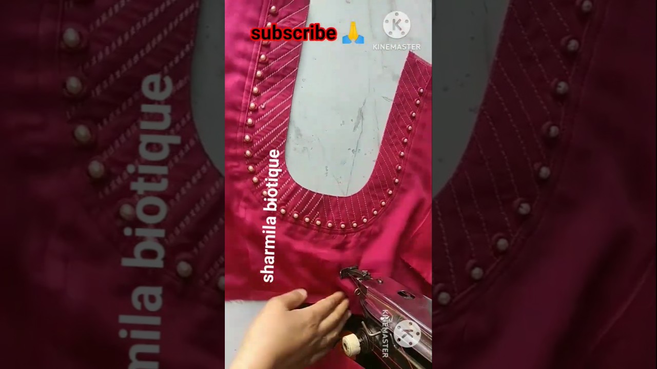🔥back neck blouse design cutting and stitching/blouse cutting and stitching back neck blouse design💥