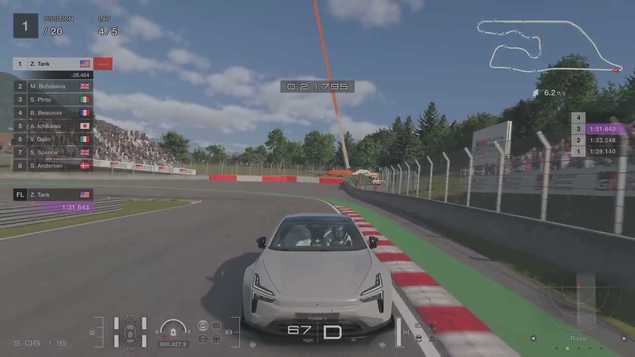 Gran Turismo 7: Deep Forest Raceway Reverse (5 Performance)