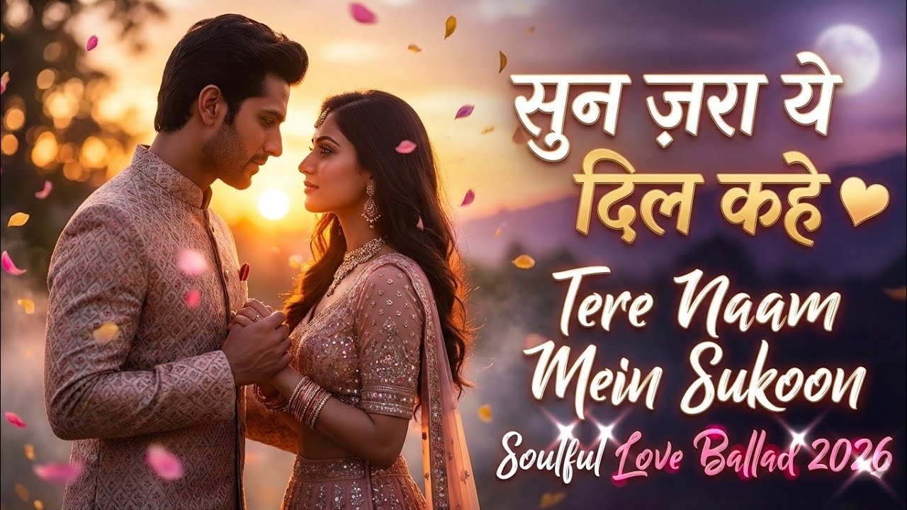 “सुन ज़रा ये दिल कहे ❤️ | Tere Naam Mein Sukoon | Soulful Love Ballad 2026” 