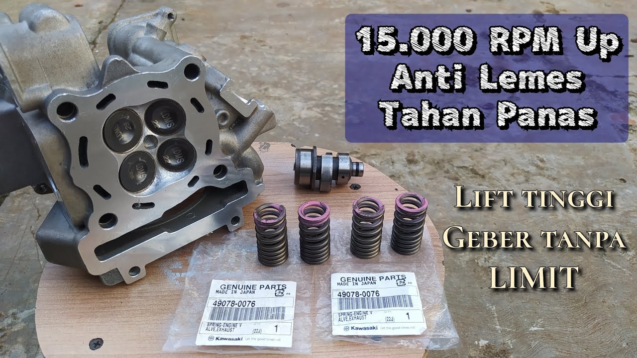 Pasang Per Klep ZX-6R for Vixion Jupiter MX | 15.000 RPM