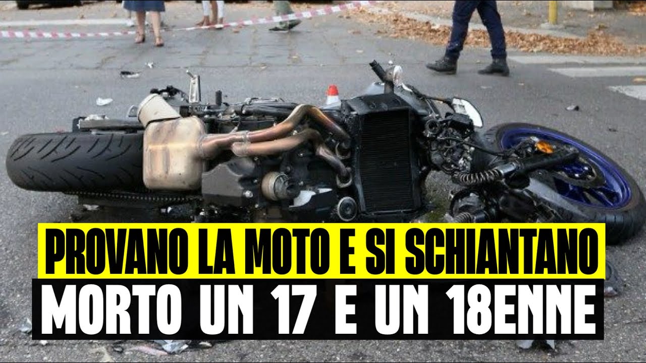 PROVANO LA MOTO MA INVESTONO UN PEDONE: MORTI DUE RAGAZZI DI 17 E 18 ANNI, GRAVE UN COETANEO - BARI