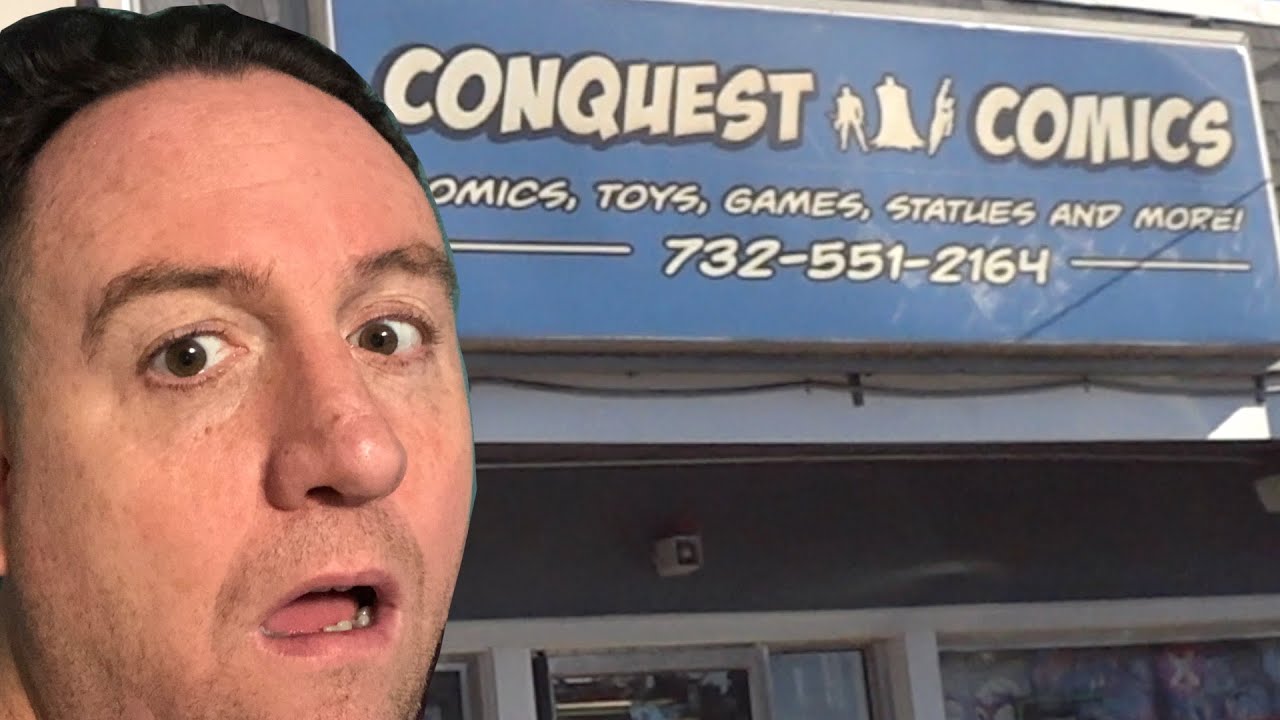 What did I find at CONQUEST COMICS? | Bayville, New Jersey | Store Tour, 2021