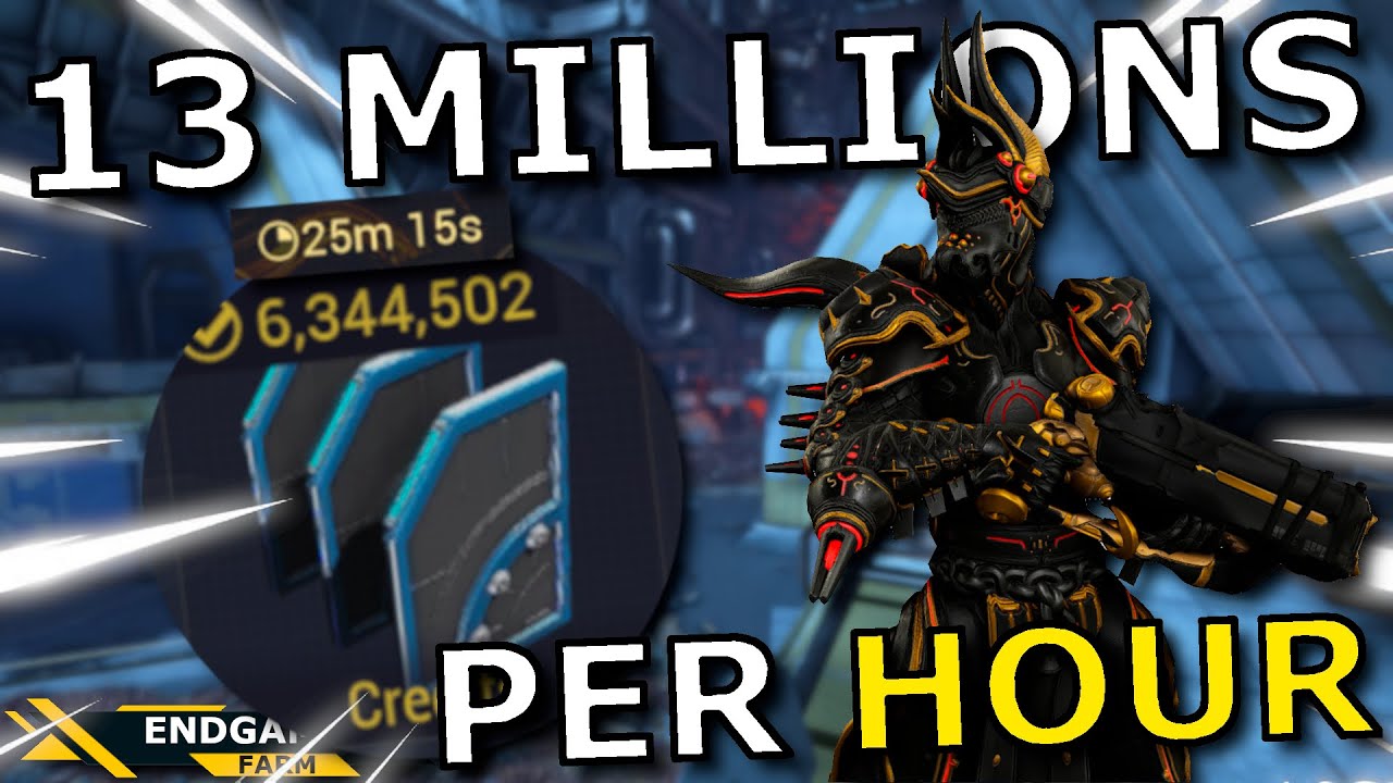 13 MILHÕES DE CRÉDITOS POR HORA | TODOS OS MÉTODOS DE FARM DE CRÉDITO DO JOGO | WARFRAME ISLEWEARVER
