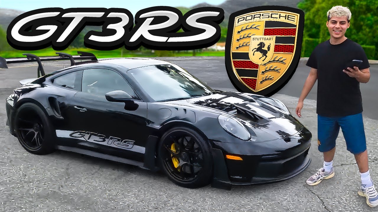 Стабильный Роналду представляет Porsche GT3RS за 400 000 долларов!