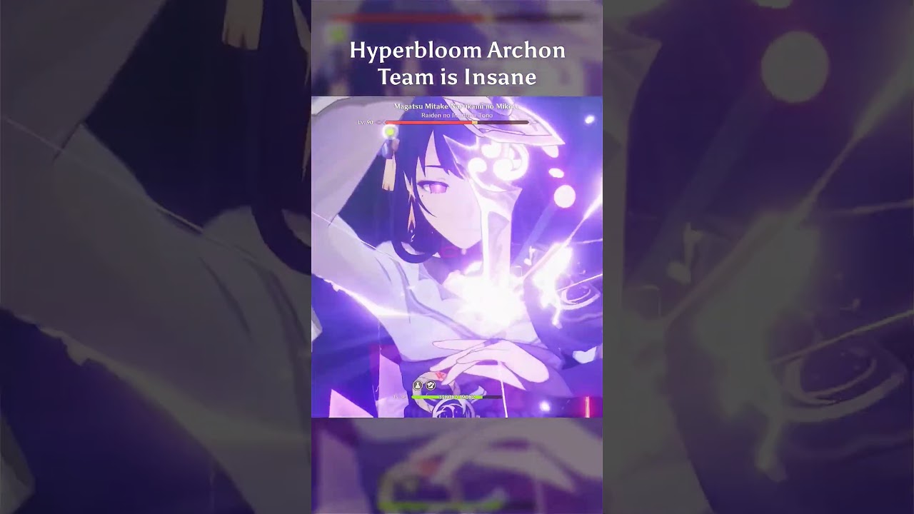 Hyperbloom Archon Is The Best [Raiden Shogun, Nahida, Zhongli & Furina]