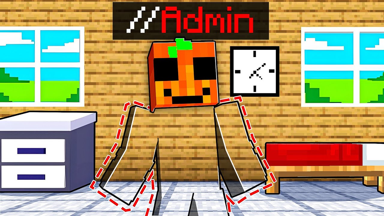 Usé COMANDOS de ADMINISTRADOR en Escondite en Minecraft!