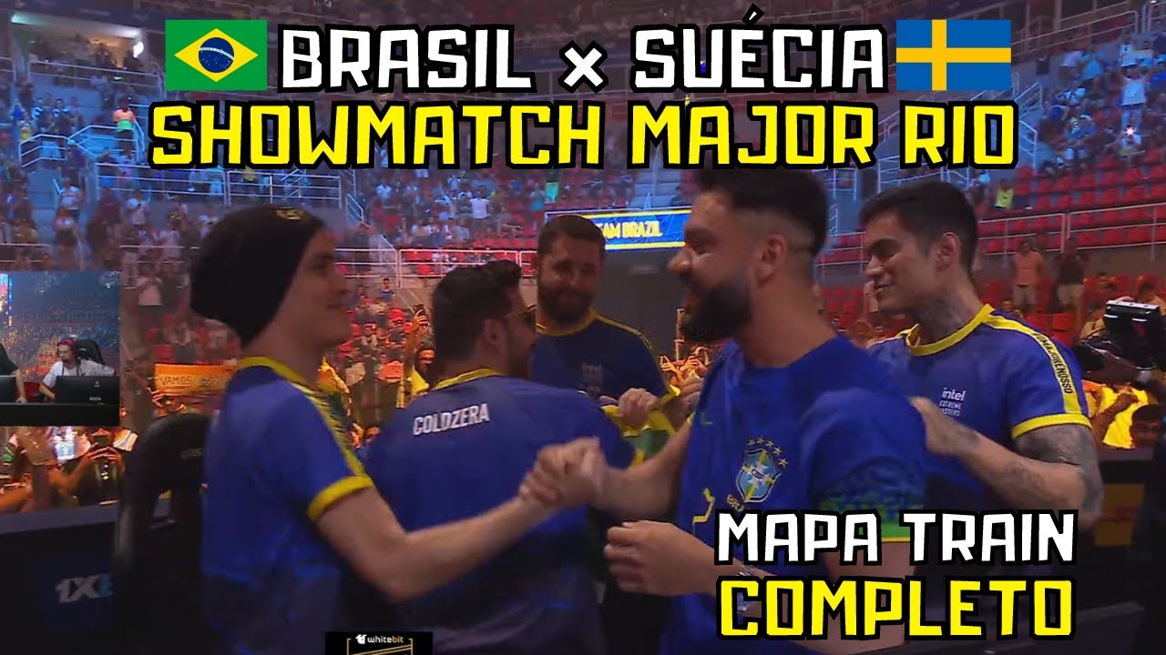 BRASIL x SU&Eacute;CIA (MAPA TRAIN) SHOWMATCH Major Rio 2022