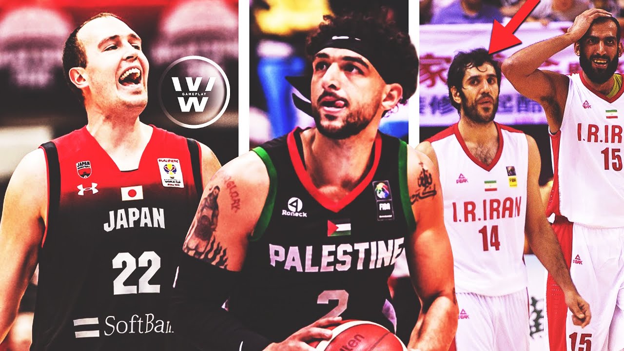 Best POINT GUARD ng Palestine | Naturalized ng Japan | Partner ni Haddadi | Krayem, Fazekas, Bahrami