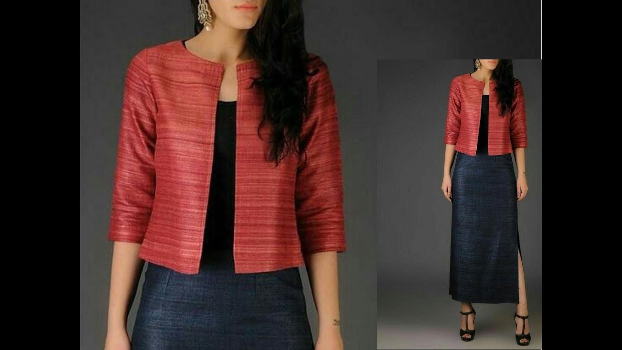 Beautiful Slim Fit Jacket Marking & Cutting-  Kameez/ Churidar / Kurti /Sari  for all ages