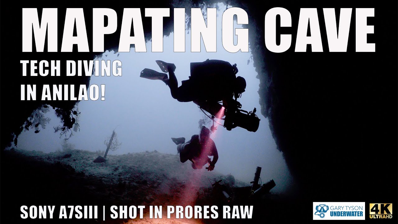 4K Mapating Cave | Technical diving in Anilao, Philippines.