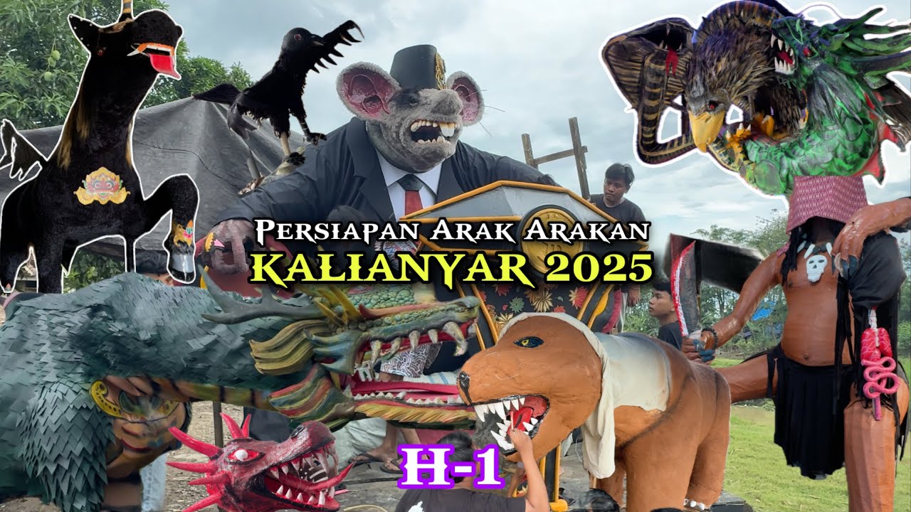 H-1 Persiapan Arak Arakan KALIANYAR 2025 Unjungan Buyut Kinampa Desa Kalianyar Panguragan