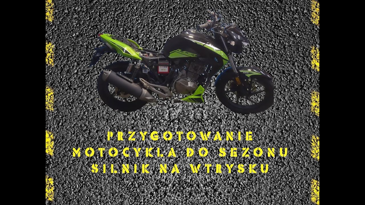 Przygotowanie motocykla do sezonu - silnik na wtrysku.[Junak RACER]  - Absolutne minimum ;)