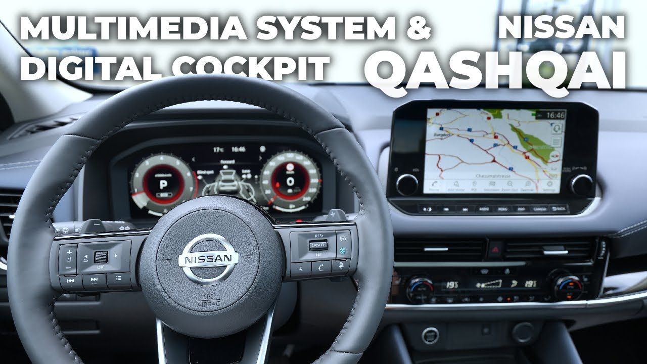 New Nissan Qashqai Multimedia System & Digital Cockpit 2022
