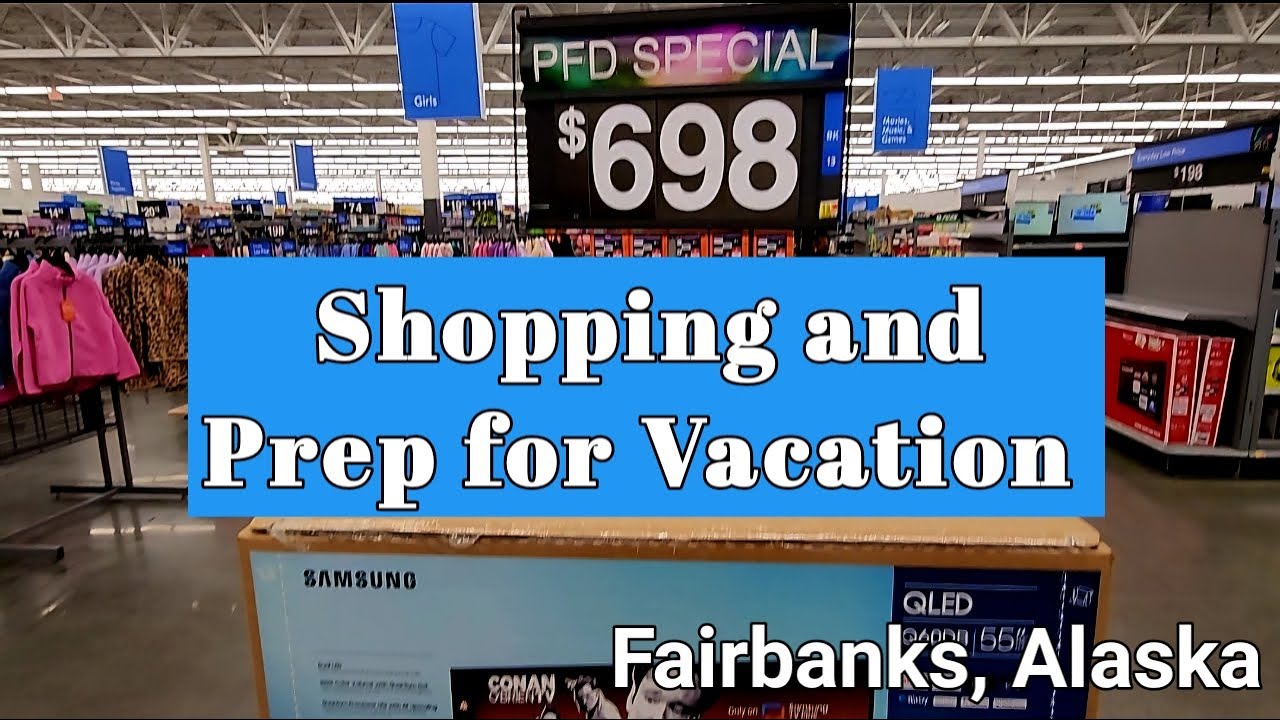 Prepping to Leave Alaska | Shopping in Fairbanks