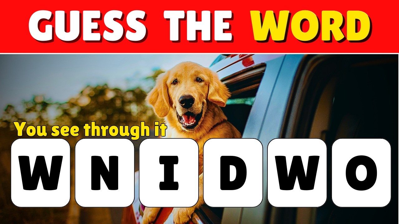Only the Sharpest Minds Can Solve These 20 Scrambled Words💡| Jumbled Word Challenge!