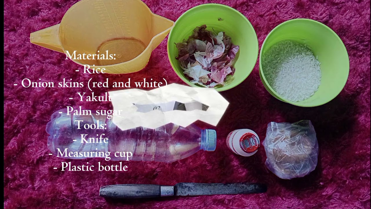Make a Organic Liquid Fertilizer from Household Waste (Pupuk Organik Cair dari Limbah Rumah Tangga)