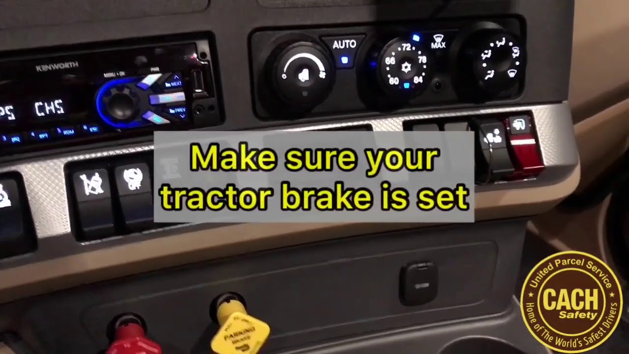 Kenworth 5th wheel release
