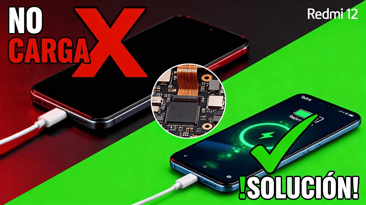 📱Tu Redmi 12 no carga? Aquí la solución!
