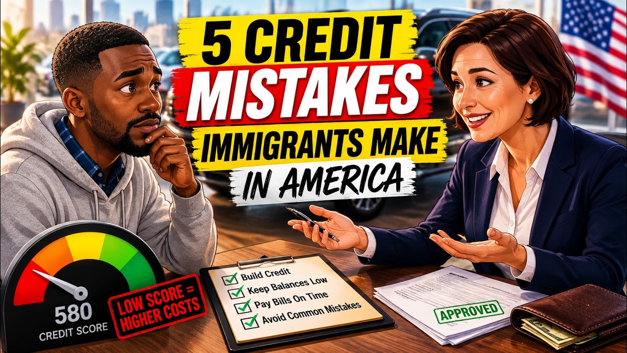 THE CREDIT MISTAKES NEW IMMIGRANTS MAKE.