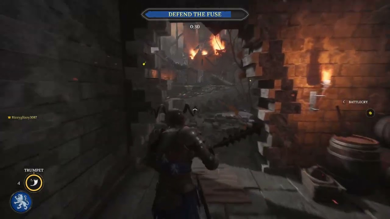 running heavy mace in chivalry 2