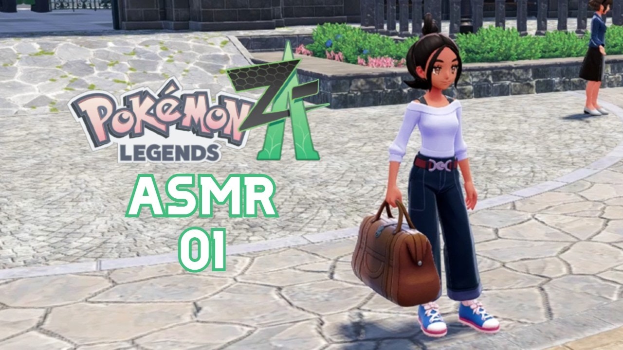 ☁️Pokemon Legends ZA ASMR │Welcome to Lumiose City☁️