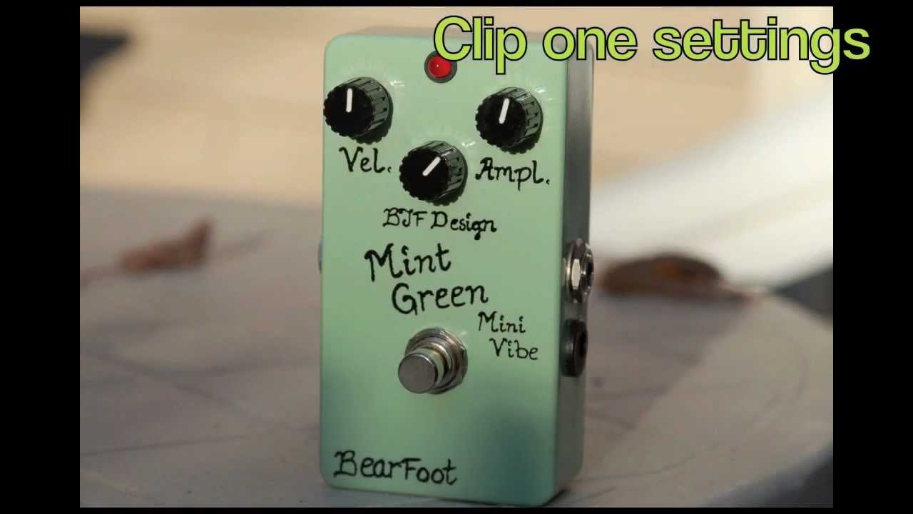 Bearfoot FX Mint Green Mini Vibe