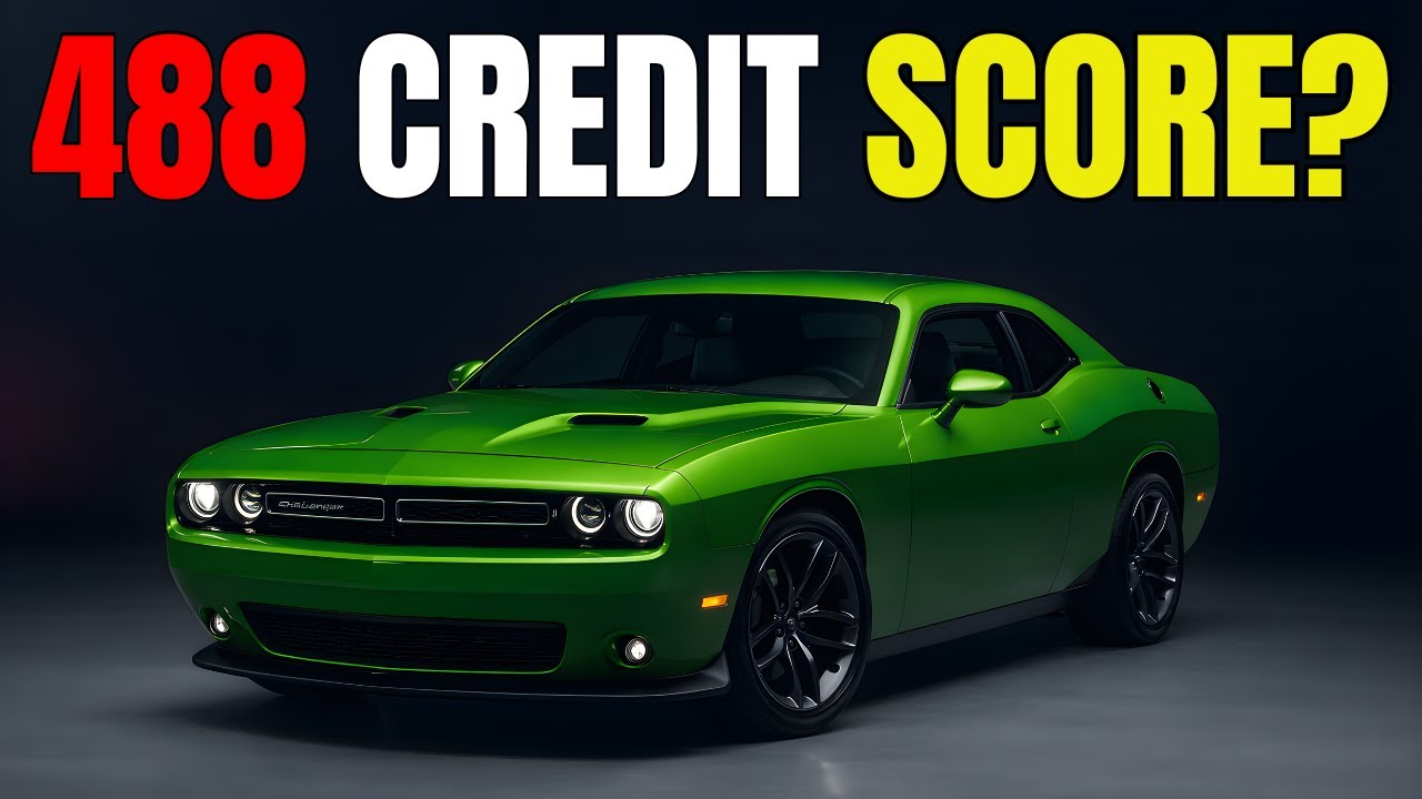 He Wants to Buy a Dodge Challenger… With a 488 Credit Score
