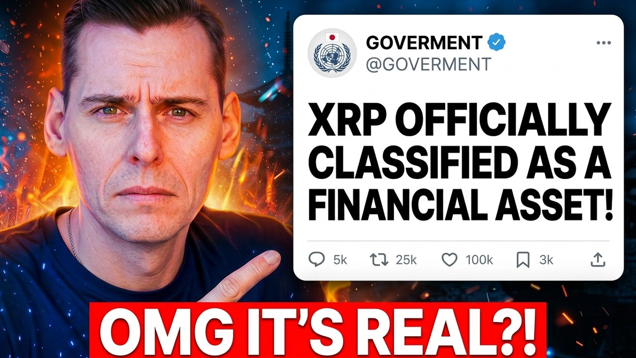 THEY JUST FLIPPED THE SWITCH ON XRP!!! (XRP CLASSIFIED AS A FINANCIAL ASSET!)